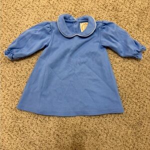 The Beaufort Bonnet Company Blue Peter Pan Collar Dress